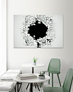 Obraz Diera v stene 1769